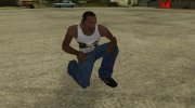 Белая майка, Дональд Джон Трамп para GTA San Andreas miniatura 3