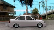 Lada Priora для GTA San Andreas миниатюра 5