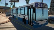 Agrale MT17 Todo Bus Pompeya II Linea 21 Interno для GTA San Andreas миниатюра 4