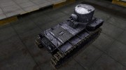 Темный скин для T1 Cunningham для World Of Tanks миниатюра 1