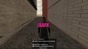AntiAFK for SA:MP для GTA San Andreas миниатюра 1