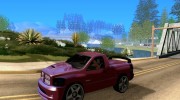 Dodge Ram Rumble Bee для GTA San Andreas миниатюра 1