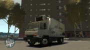 2001 Mitsubishi Fuso Fighter Box Truck para GTA 4 miniatura 1