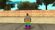 Радужные штанишки by NIGER для GTA San Andreas миниатюра 1