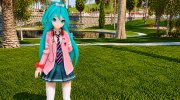 Hatsune Miku - Ribbon Girl for GTA San Andreas miniature 2