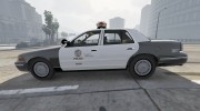 1998 Ford Crown Victoria P71 - LAPD 1.1 for GTA 5 miniature 4