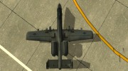 A-10 Warthog для GTA San Andreas миниатюра 5