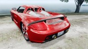 Porsche Carrera GT [EPM] для GTA 4 миниатюра 3