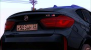 BMW X6M F86 для GTA San Andreas миниатюра 9