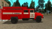 Автоцистерна пожарная  АЦ-40(130)-63Б для GTA San Andreas миниатюра 2