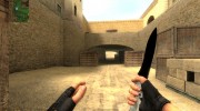 Black Camo Knife para Counter-Strike Source miniatura 1