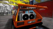 Zastava Yugo Koral 55 Race для GTA San Andreas миниатюра 6