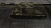 Пустынный скин для СУ-100Y для World Of Tanks миниатюра 2