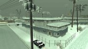 Winter House для GTA San Andreas миниатюра 3
