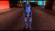 Garrus Helmet from Mass Effect 2 для GTA San Andreas миниатюра 3