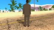 Рестлер Крис Джерихо (деловой костюм) для GTA San Andreas миниатюра 3