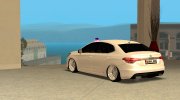 Citroen C4 Sivil Polis для GTA San Andreas миниатюра 2