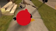 Red from Angry Birds для GTA San Andreas миниатюра 4