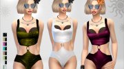 DarkTime Swimsuit for Sims 4 miniature 1