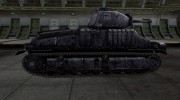 Темный скин для PzKpfw S35 739 (f) для World Of Tanks миниатюра 5