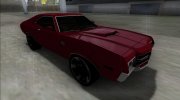 1972 Chevrolet Chevelle SS para GTA San Andreas miniatura 2