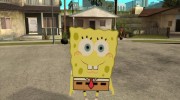 Sponge Bob для GTA San Andreas миниатюра 1