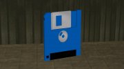 Голубая иконка сохранения игры para GTA San Andreas miniatura 2
