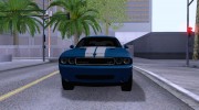 Dodge Challenger SRT8 2009 для GTA San Andreas миниатюра 6