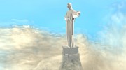 Статуя Христа Искупителя на горе Чиллиад для GTA San Andreas миниатюра 2