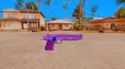 Desert Eagle Purple для GTA San Andreas миниатюра 1
