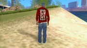 Рубашка с Сидом Вишесом для GTA San Andreas миниатюра 3