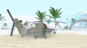 Ми-24П Пустынный камуфляж для GTA San Andreas миниатюра 3