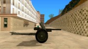 Полковая пушка 53-К 45мм for GTA San Andreas miniature 4