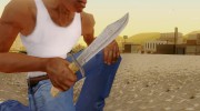 Bowie Knife From Dead Rising 2 для GTA San Andreas миниатюра 1