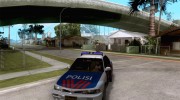 Mitsubishi Galant Police Indanesia para GTA San Andreas miniatura 1