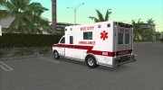 Ford E-350 Ambulance 1.02 для GTA Vice City миниатюра 2