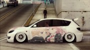 Mazda Speed 3 - Sakura Trick Itasha for GTA San Andreas miniature 5