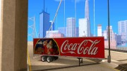 Полуприцеп к Peterbilt 379 Custom Coca Cola для GTA San Andreas миниатюра 4
