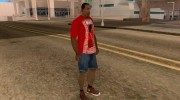 Футболка BloodZ/Urban для GTA San Andreas миниатюра 5
