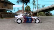 Mazda RX-8 Police para GTA San Andreas miniatura 5