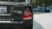 Range Rover Sport для GTA 4 миниатюра 13