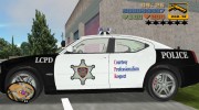 Dodge Charger R/T Police v2.0 para GTA 3 miniatura 2