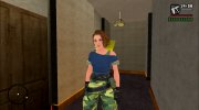 Military Jill Valentine for GTA San Andreas miniature 1