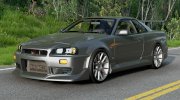 Nissan Skyline GT-R Nismo Z-Tune (BNR34) 2005 для BeamNG.Drive миниатюра 7