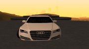 Audi A8 LQ для GTA San Andreas миниатюра 3