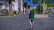 Девушка блондинка в куртке for GTA San Andreas miniature 4