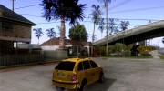 Skoda Fabia Combi Taxi для GTA San Andreas миниатюра 4