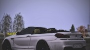 BMW M6 F13 Cabrio for GTA San Andreas miniature 3