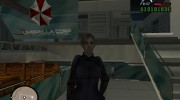 Jill Valentine в закрытом боевом костюме из RE 5 для GTA San Andreas миниатюра 1