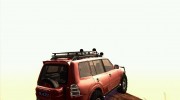 Mitsubishi Pajero OffRoad v2 для GTA San Andreas миниатюра 3